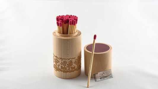 edle Holzrondelle/ Drum - Ahorn