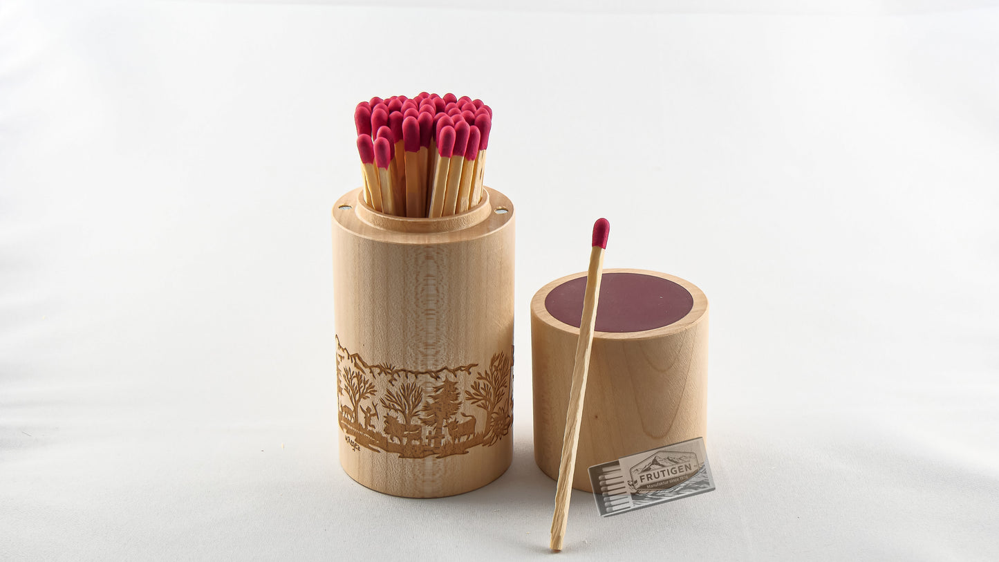 edle Holzrondelle/ Drum - Ahorn